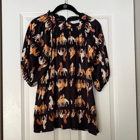 THML Horse Print Top - Picture 4 of 8